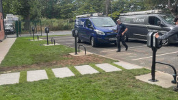 commercial EV Charger install